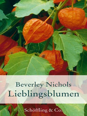 cover image of Lieblingsblumen